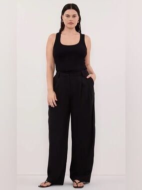 Dissh Eden Black Tailored Pants